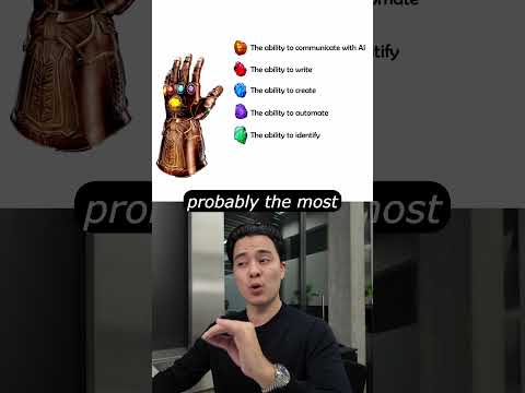 6 AI skills to become thanos #ai #technopreneurship #aibusiness