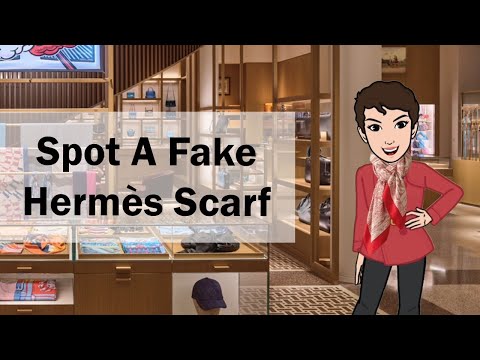 Don't Be Duped! Learn How To Spot A Real Vs. A Fake 90x90 cm Hermès Silk Twill Scarf Tutorial