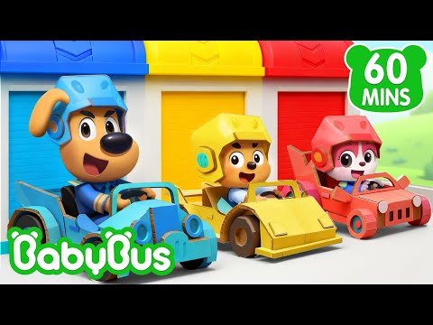 Autódromo de Papelão | Desenhos Animados | Desenhos Infantis | Detetive Labrador | BabyBus