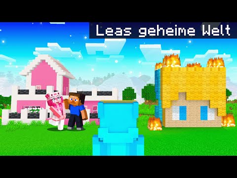 Ich habe Lea's GEHEIME WELT gefunden in Minecraft!