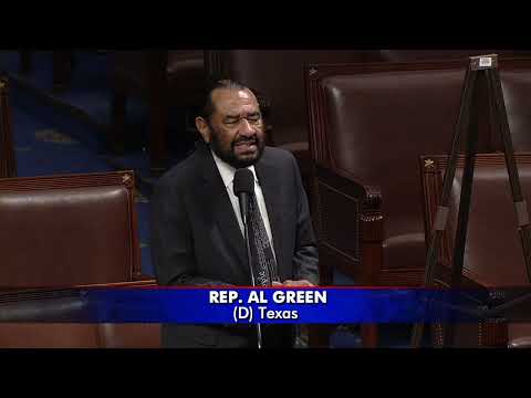 Rep. Al Green Exposes Crypto Industry Spending Millions to Control Congress and Evade Oversight