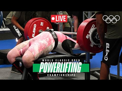 ๐ด LIVE Powerlifting World Classic Open Championships | Men's 66kg & Women's 57kg Group A