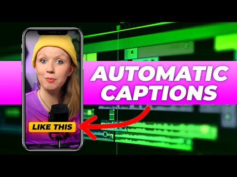 Automatic Animating Captions with Submachine in Premiere Pro