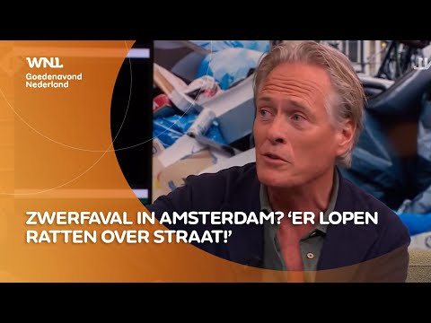 Jort Kelder is zwerfafval in Amsterdam spuugzat: 'Welke idioten doen dit?'