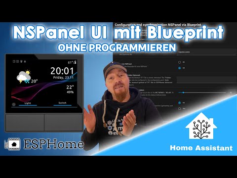 NSPANEL mit alternativer Oberfläche OHNE ZU PROGRAMMIEREN in Home Assistant