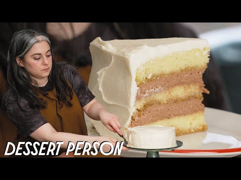 Claire Saffitz Makes Vinny's Tiramisu-Inspired Wedding Cake (+ Eggs Giveaway) | Dessert Person