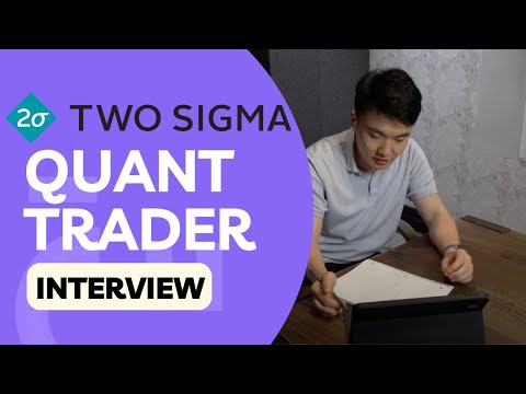 2024 Two Sigma Quant Trading Mock Interview with Breakdown from a Quant Instructor