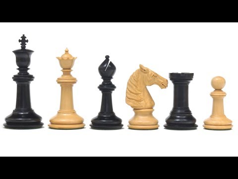 The Bath Chessmen in Ebony 4.25 Inches [RCP123]