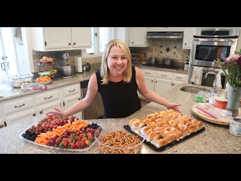 How to Feed a Large Crowd on a BUDGET | Party Sandwich Platters | Finger Food | Low Cost Hosting