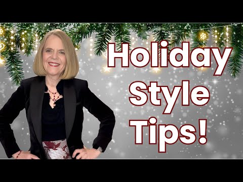 Holiday Style for Women Over 50 (Shop Your OWN Closet!)