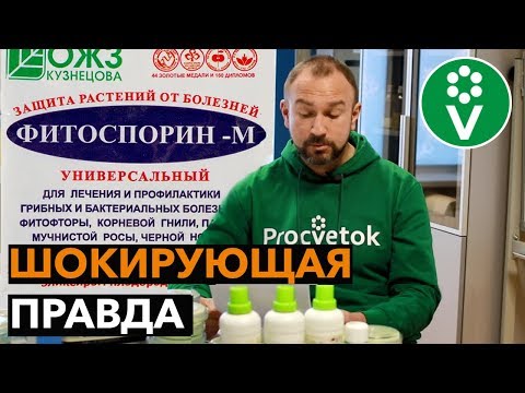 ФИТОСПОРИН: не только польза, но и ВРЕД!
