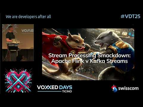 Stream Processing Smackdown: Kafka Streams vs. Apache Flink by Viktor Gamov