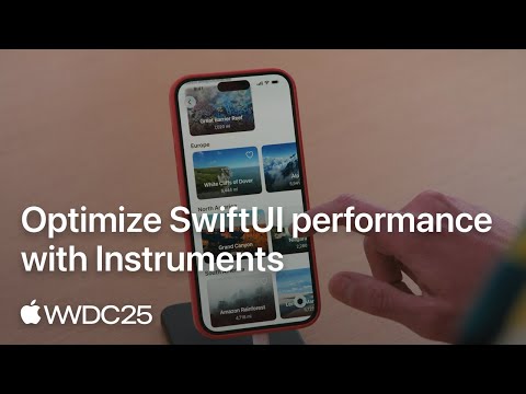 WWDC25: Optimize SwiftUI performance with Instruments | Apple