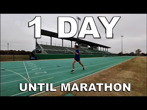 Pre Race Workout | 1 Day Until My First Marathon