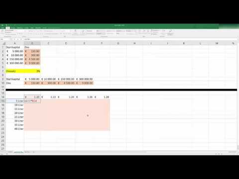 Excel: relative, mixed and absolute references