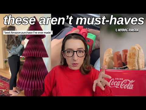 amazon holiday must have tiktoks are...interesting