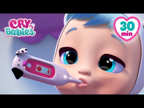 Kristal is Sick! 🤒 Cry Babies Magic Tears | Full Episodes | Cartoons for Kids In English