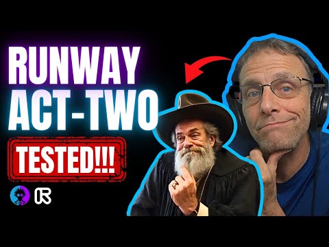 Runway Act 2 is Here. Full facial and gesture motion tracking!