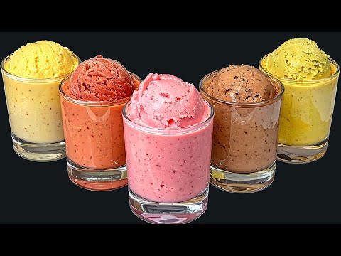 Ice without sugar! No cream, no milk! Only 2 ingredients! In 1 minute!