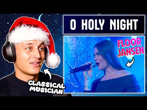 FLOOR JANSEN sings "O HOLY NIGHT" | Classical Singer Reaction & Analysis ("Oi Jouluyö")