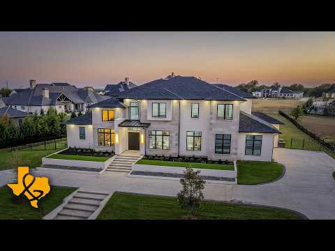 TOURING A $2.45M FUTURISTIC TEXAS MANSION with a WILD SURPRISE