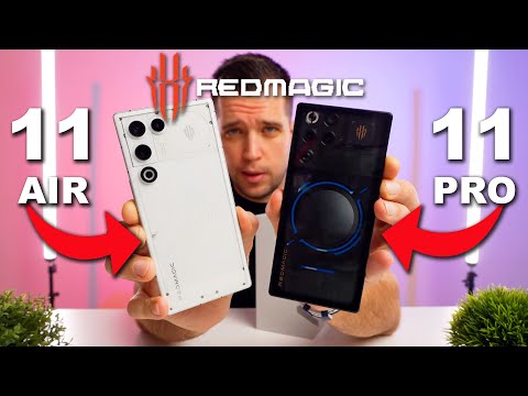 Beste Gaming-Smartphones 2026? RedMagic 11 Air vs Redmagic 11 Pro