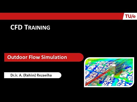 CFD Training - Simulation of flow around a building using ANSYS (P1/3)