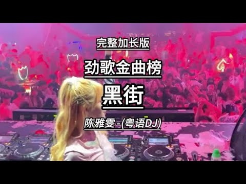 黑街-陈雅雯 -(粤语DJ)经典歌曲 黑街的孩儿 夜夜也爱在此