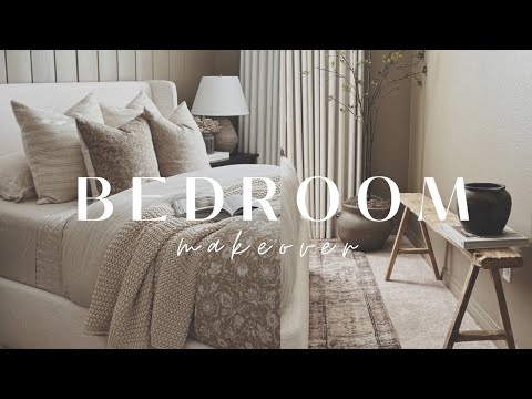 Guest Bedroom Makeover || DIY Vintage Skinny Bench || DIY Home Decor || Neutral & Moody