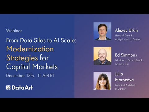 From Data Silos to AI Scale: Modernization Strategies for Capital Markets