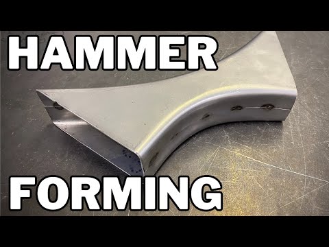 How to Hammer Form Step by Step / Hammer Forming basics, all the way to expert level processes