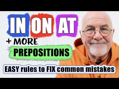 EASY Grammar Rules For PREPOSITIONS | Common English Grammar Mistakes