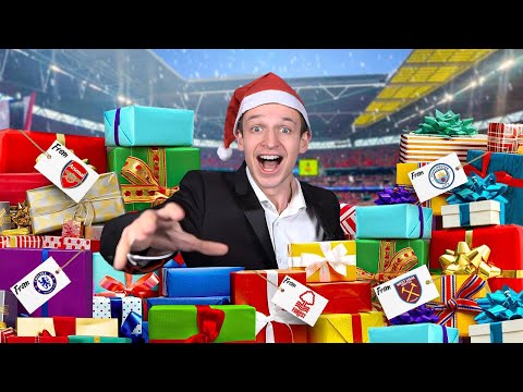 i got a PRESENT from every Premier League Club!