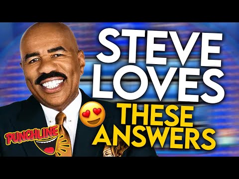 Steve Harvey LOVES These Answers On Family Feud!