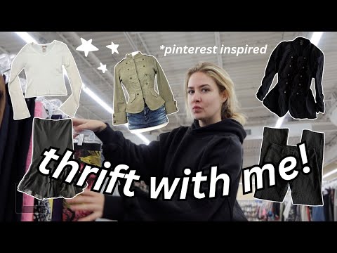 come thrift with me !! winter jackets, 90s jeans, skirts