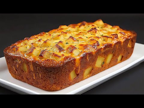 I've never eaten such delicious potatoes! The best potato recipe! Potato cake.