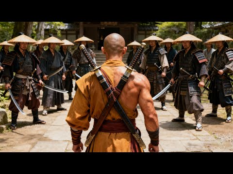 Kung fu movie! All Shaolin monks are slaughtered — a monk masters divine skills and takes revenge!