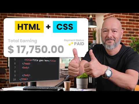 How to Make Money with Just HTML and CSS (2025)