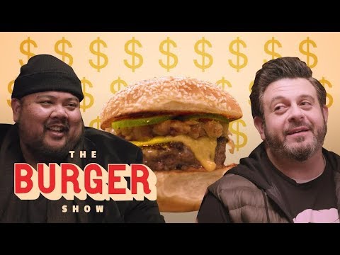 The Ultimate Expensive Burger Tasting with Adam Richman | The Burger Show
