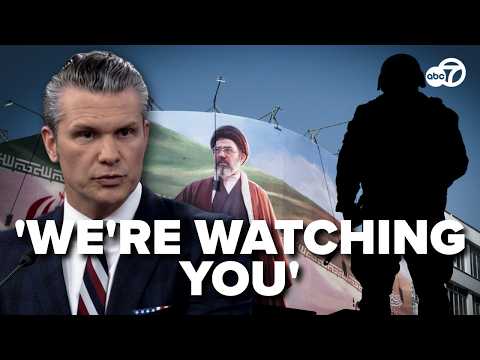 HEGSETH’S LATEST MESSAGE TO IRAN: ‘WE’RE WATCHING YOU’