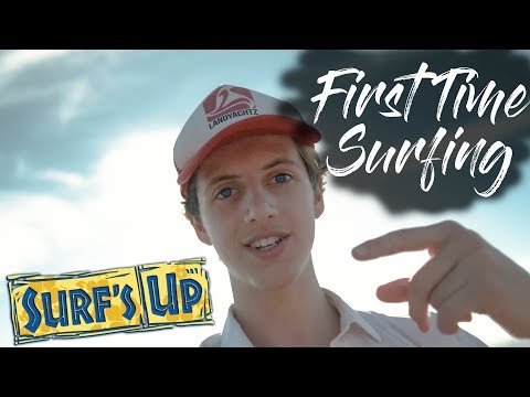 First time surfing! Vlog #4