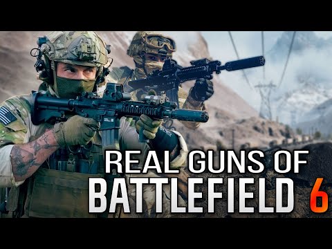 The Real Guns Of The Battlefield 6 Open Beta
