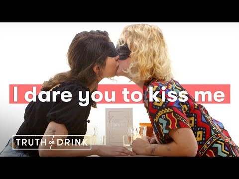 Blind(folded) Dates Play Truth or Drink | Truth or Drink | Cut