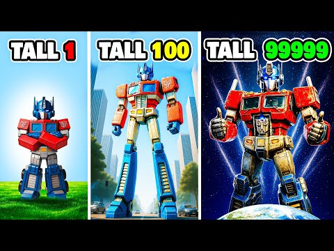 Upgrading to the Tallest TRANSFORMER Ever in GTA 5