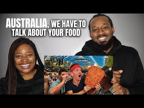 🇦🇺 Americans Couple Reacts "AUSTRALIA... We Need To Talk About Your Food!"