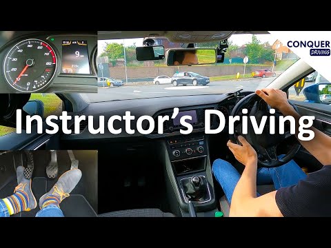 Driving Instructor Explains how he drives in the UK