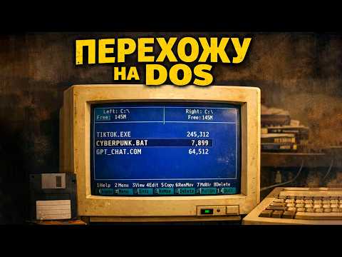 DOS в 2025 ГОДУ: Интернет, Игры, FreeDOS
