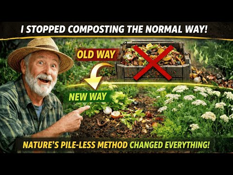 I Stopped Composting the Normal Way — Nature’s Pile-Less Soil Method Changed Everything