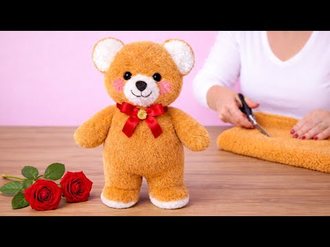 💥Kalıp Yok/🐻Kocaman, El Yapımı Peluş Ayıcık