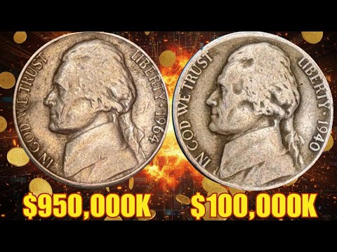 Most Valauble Top 10 Rare Jefferson Nickels That Could Make You Rich !